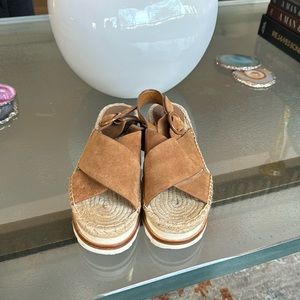 Marc Fisher Suede Espadrille Wedge